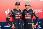 Max Verstappen und und Carlos Sainz jun. (Toro Rosso) 