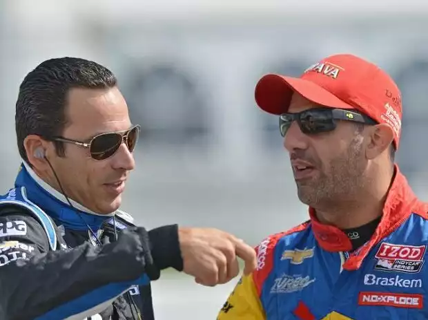 Helio Castroneves, Tony Kanaan Titel-Bild zur News: Helio Castroneves, Tony Kanaan