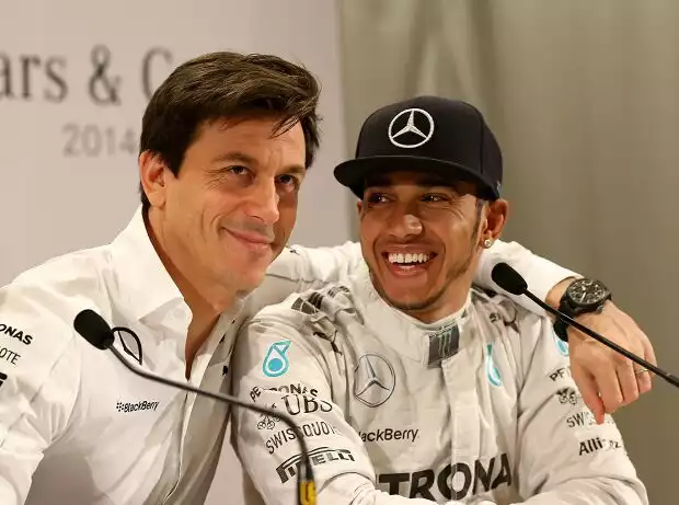 Lewis Hamilton, Toto Wolff Titel-Bild zur News: Lewis Hamilton, Toto Wolff
