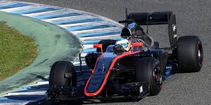 Nur sechs Runden für Alonsos McLaren: "Kein Problem"