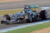 Mercedes beim Formel-1-Testauftakt: Er läuft, und läuft, und...