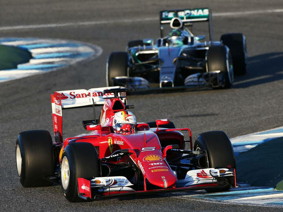 Sebastian Vettel, Nico Rosberg
