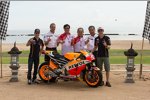 Marc Marquez, Daniel Pedrosa und das Team