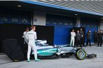 Nico Rosberg (Mercedes) und Lewis Hamilton (Mercedes) 