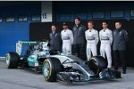 Präsentation des Mercedes F1 W06 Hybrid