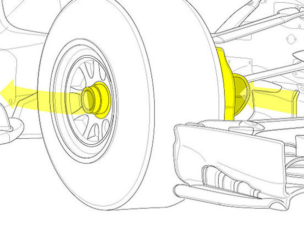 Radaufhängung des Red Bull RB11