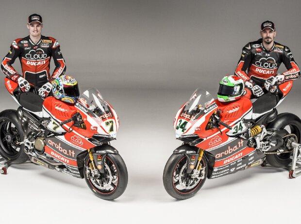 Chaz Davies, Davide Giugliano Chaz Davies, Davide Giugliano