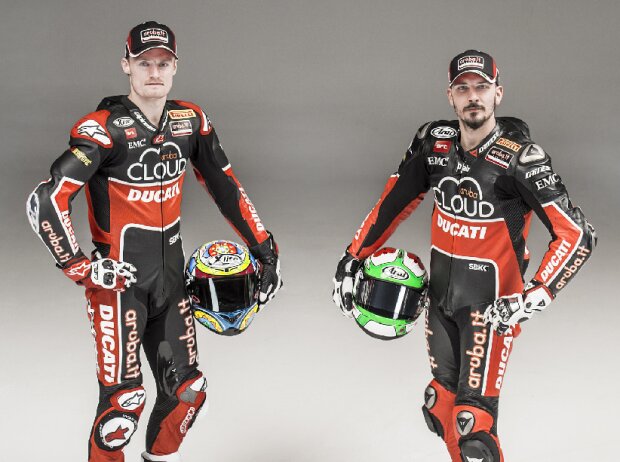 Chaz Davies, Davide Giugliano Chaz Davies, Davide Giugliano