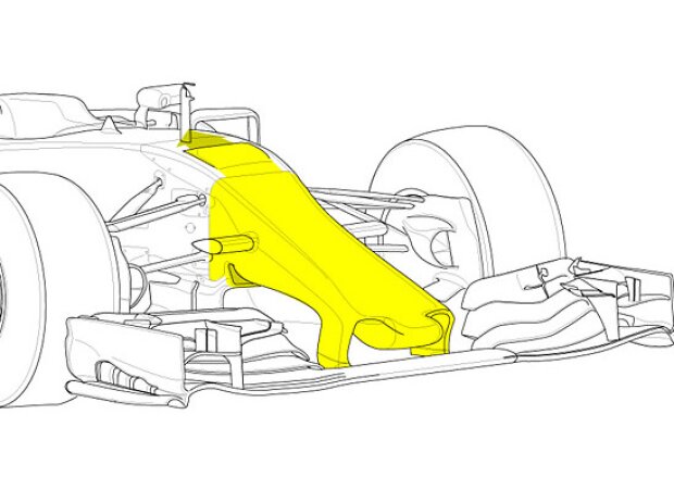 Nase des Red Bull RB11 Nase des Red Bull RB11