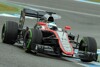 Endlich: Alonso dreht mit dem McLaren-Honda einige Runden