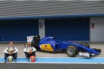 Marcus Ericsson (Sauber) und Felipe Nasr (Sauber) 