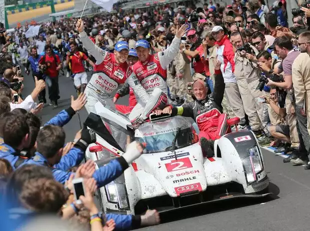 Marcel Fässler, Benoit Treluyer, Wolfgang Ullrich Titel-Bild zur News: Marcel Fässler, Benoit Treluyer, Wolfgang Ullrich