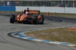 Graham Rahal (Rahal) fährt 2015 orange