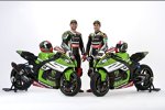 Tom Sykes (Kawasaki) und Jonathan Rea (Kawasaki)