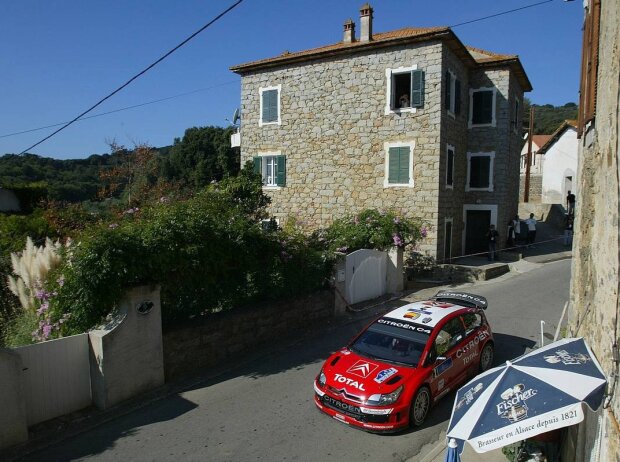 Titel-Bild zur News: Daniel Sordo bei der Korsika-Rallye 2007