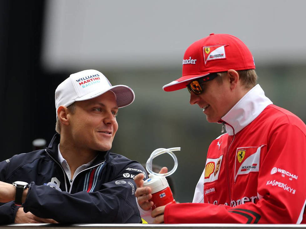 Valtteri Bottas, Kimi Räikkönen