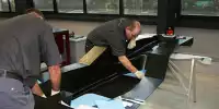 Arbeit an einem Formel-1-Monocoque
