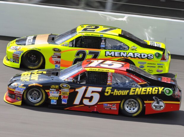 Clint Bowyer, Paul Menard Clint Bowyer, Paul Menard