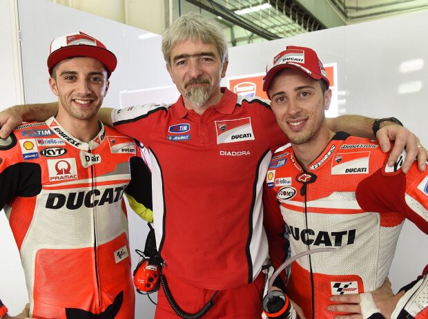 Andrea Dovizioso, Andrea Iannone, Luigi Dall'Igna Andrea Dovizioso, Andrea Iannone, Luigi Dall'Igna