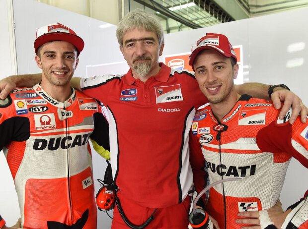 Andrea Dovizioso, Andrea Iannone, Luigi Dall'Igna