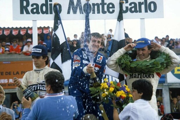 Alain Prost Nelson Piquet Jun. McLaren McLaren Honda F1Piquet Piquet Sports GP2 ~Alain Prost und Nelson Piquet Jun. ~ Alain Prost Nelson Piquet Jun. McLaren McLaren Honda F1Piquet Piquet Sports GP2 ~Alain Prost und Nelson Piquet Jun. ~