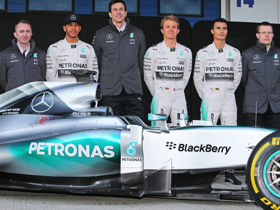 Lewis Hamilton, Toto Wolff, Nico Rosberg, Pascal Wehrlein