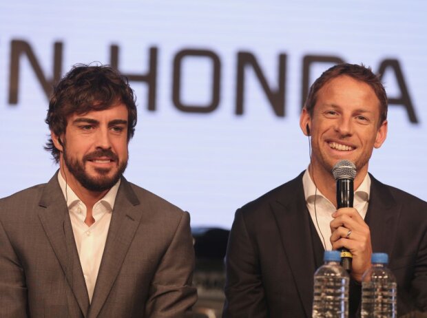 Fernando Alonso, Jenson Button