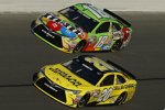 Matt Kenseth (Gibbs) und Kyle Busch (Gibbs) 