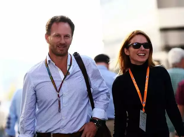 Titel-Bild zur News: Christian Horner Geri Halliwell