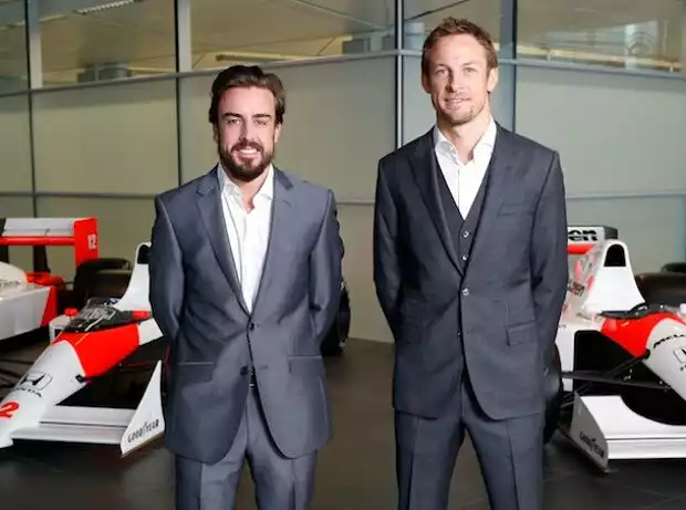 Jenson Button, Fernando Alonso Titel-Bild zur News: Jenson Button, Fernando Alonso