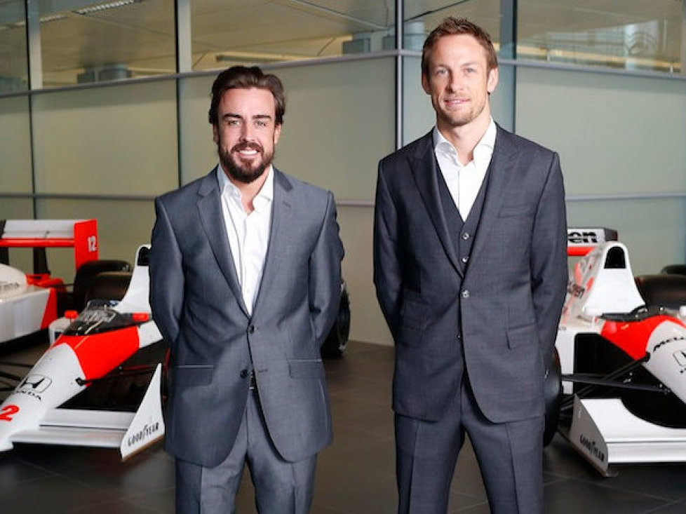 Jenson Button, Fernando Alonso