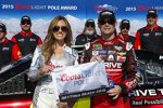 Jeff Gordon (Hendrick) und Miss Coors-Light Rachel Rupert