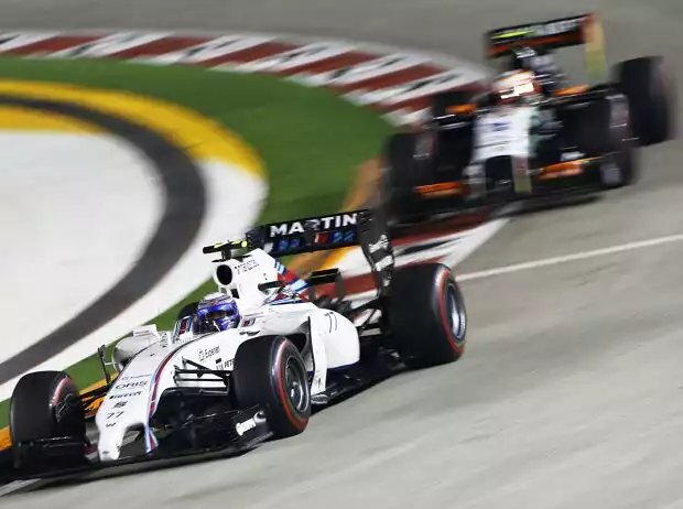 Valtteri Bottas, Sergio Perez Titel-Bild zur News: Valtteri Bottas, Sergio Perez