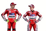 Andrea Dovizioso und Andrea Iannone (Ducati) 