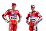 Andrea Dovizioso und Andrea Iannone (Ducati) 
