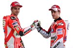 Andrea Dovizioso und Andrea Iannone (Ducati) 