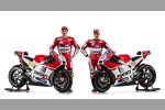 Andrea Dovizioso und Andrea Iannone (Ducati) 