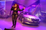 Die amerikanische Soul-Legende Chaka Khan bei der Weltpremiere des neuen Skoda Superb 2015 in Prag.