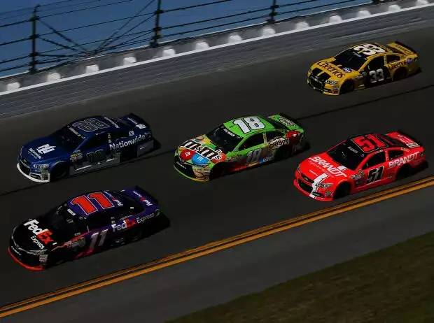 Denny Hamlin, Dale Earnhardt Jun., Kyle Busch, Justin Allgaier, Ty Dillon Titel-Bild zur News: Denny Hamlin, Dale Earnhardt Jun., Kyle Busch, Justin Allgaier, Ty Dillon