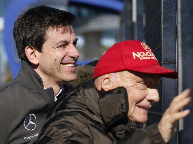 Toto Wolff, Niki Lauda