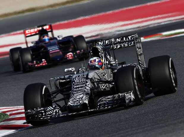 Titel-Bild zur News: Daniel Ricciardo, Carlos Sainz jun.