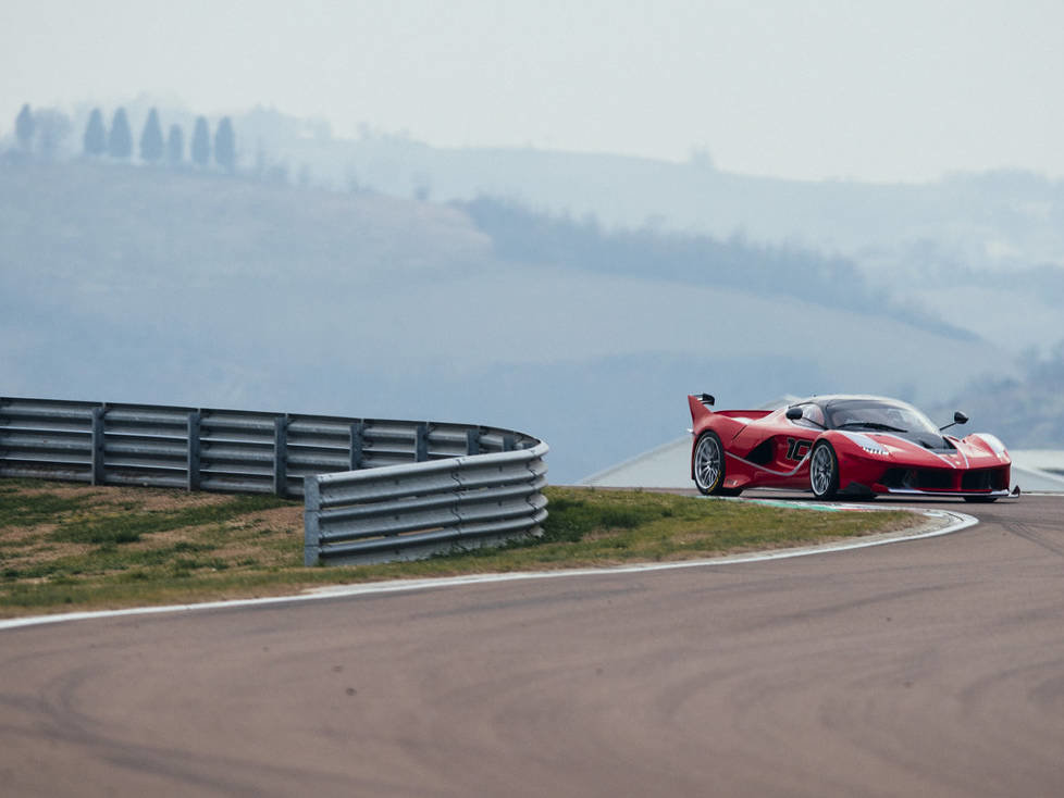 Sebastian Vettel Ferrari FXX K Fiorano