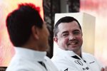 Yasuhisa Arai und Eric Boullier (McLaren) 