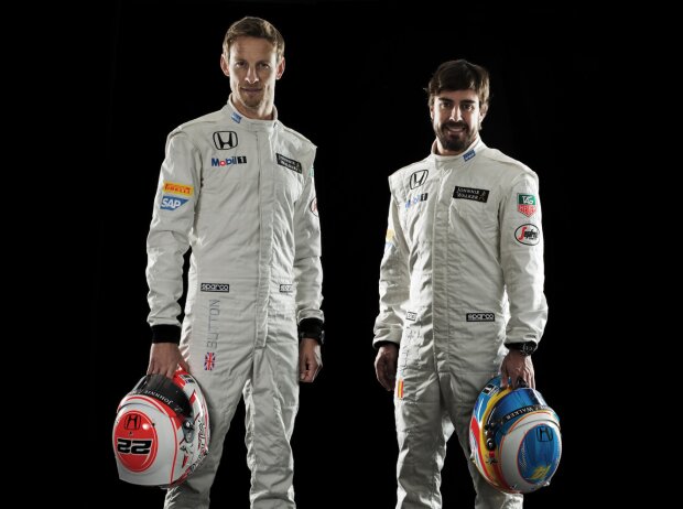 Jenson Button, Fernando Alonso Jenson Button, Fernando Alonso