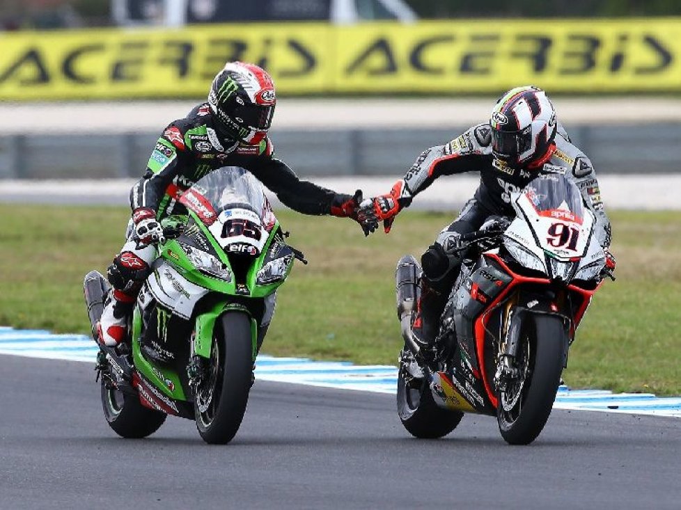 Jonathan Rea, Leon Haslam