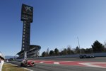 Sebastian Vettel (Ferrari) und Nico Hülkenberg (Force India) 