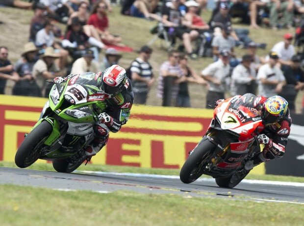 Jonathan Rea, Chaz Davies Jonathan Rea, Chaz Davies