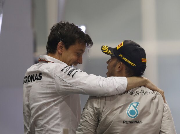 Toto Wolff, Lewis Hamilton Toto Wolff, Lewis Hamilton