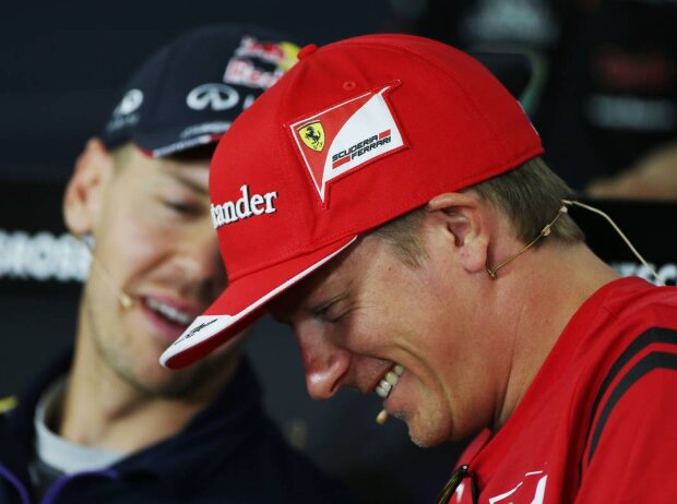 Sebastian Vettel, Kimi Räikkönen