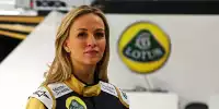 Bild zum Inhalt: Lotus verpflichtet Carmen Jorda als Entwicklungsfahrerin